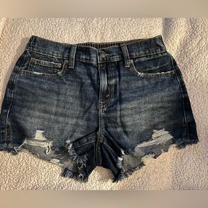 Aerie Distressed Denim Shorts